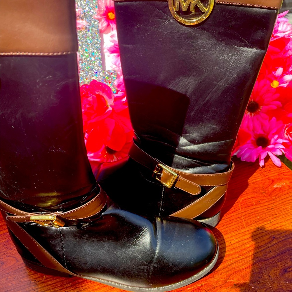 Michael Kors girls rider boots